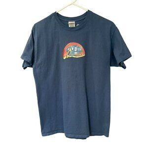 Gildan Ultra Cotton Men's Short Sleeve Crew Neck Pullover Camper Tee Sz  Medium